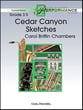 Cedar Canyon Sketches Concert Band sheet music cover